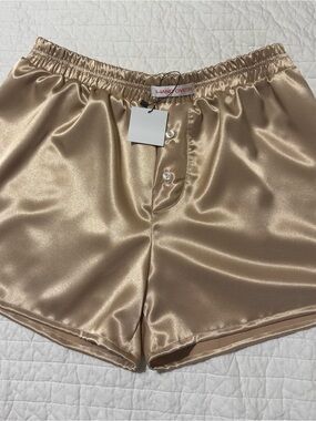 Hand Over Satin Ex-Boyfriend in Champagne